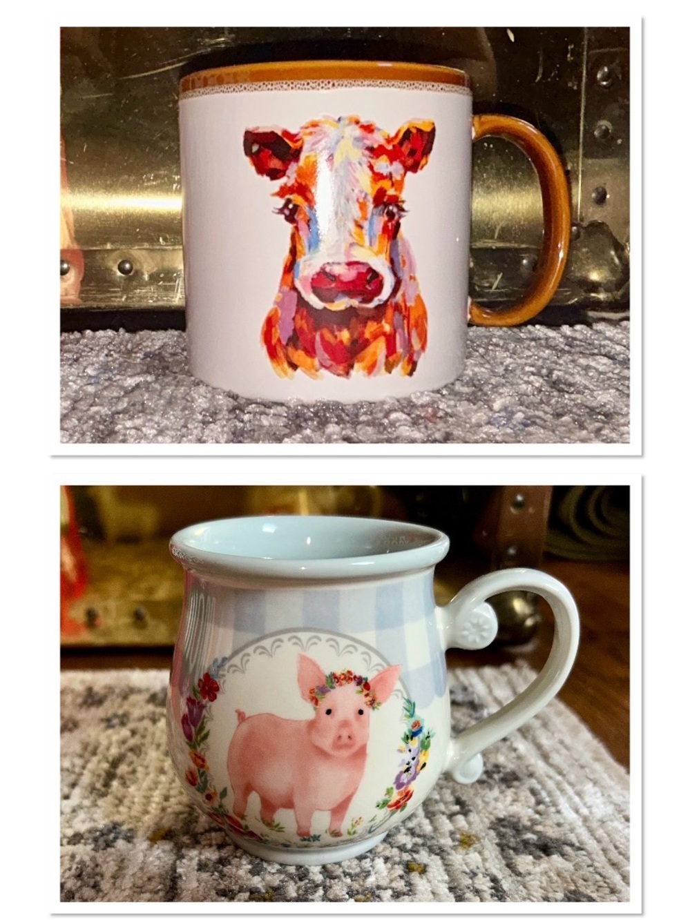 Cow & Pig Mug Bundle